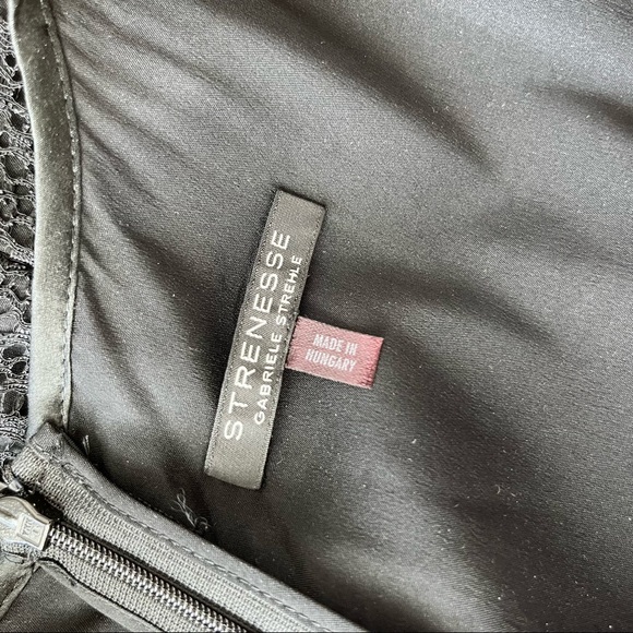 Gabrielle Strenesse Lace V Neck A Line Dress - Picture 8 of 10